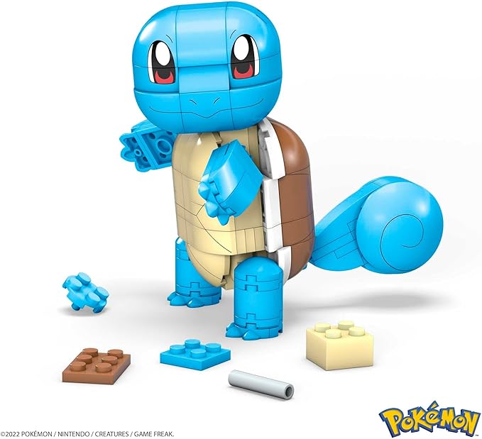 MEGA BUILD & SHOW  Squirtle Pokémon