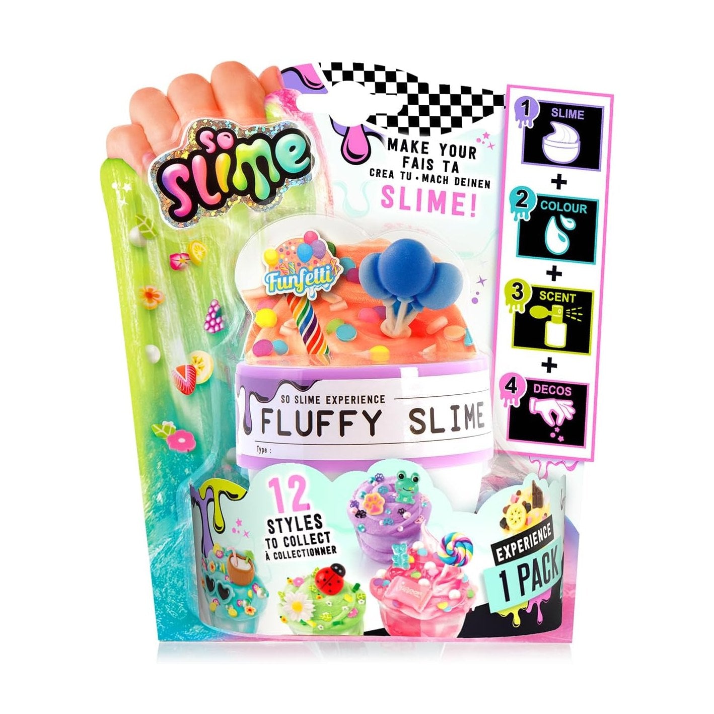 Canal Toys So Slime Fluffy Slime Experience 1 Pack by Canal Toys
