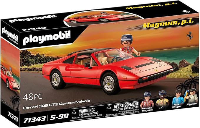 Playmobil Magnum P.I. Ferrari 308GT (71343)