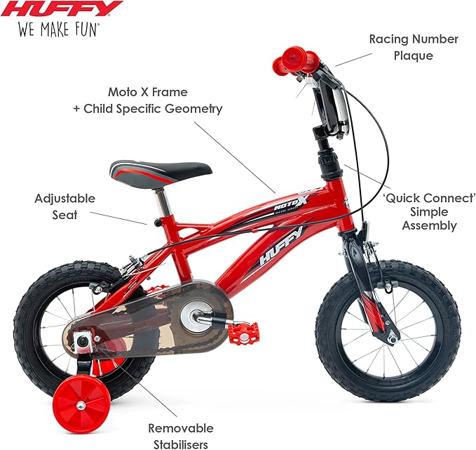 HUFFY 12" MOTO X BIKE