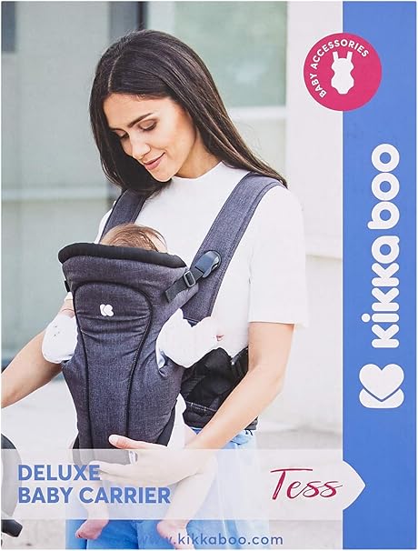 KIKKA BOO Baby Carrier Tess Black