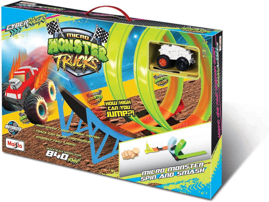 Cyber Racers Micro Monster Spin & Smash