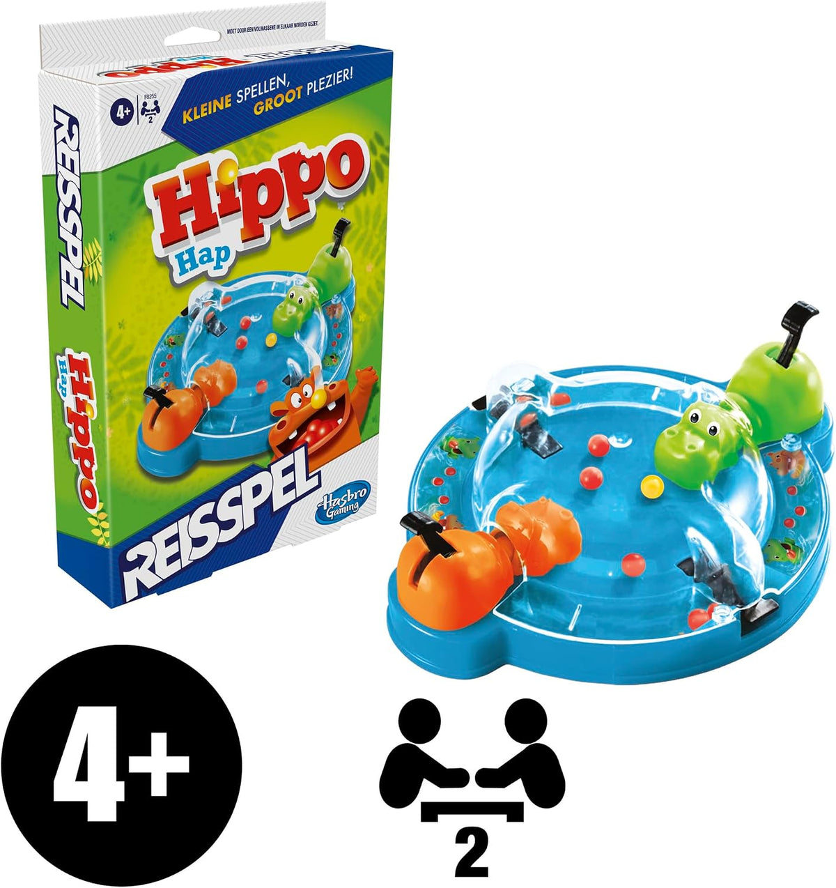Hasbro Gaming Travel Edition Hippos Gloutons by Hasbro