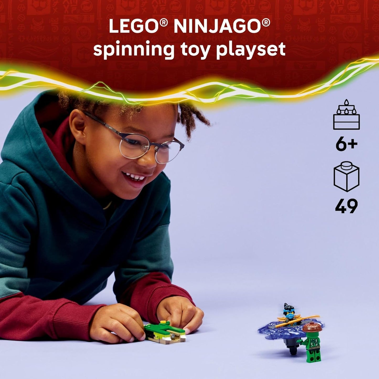 LEGO Nya vs. Mutation Monster Spinner (71849) by LEGO