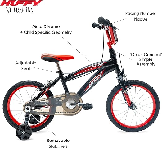 HUFFY 16" MOTO X BIKE