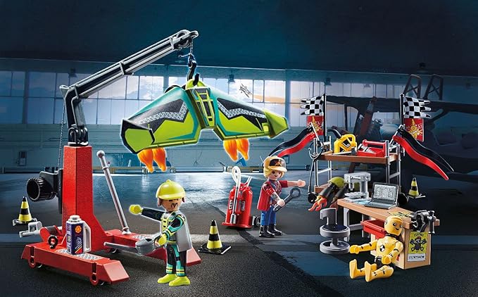 Playmobil Air Stunt Show Service Station (70834)