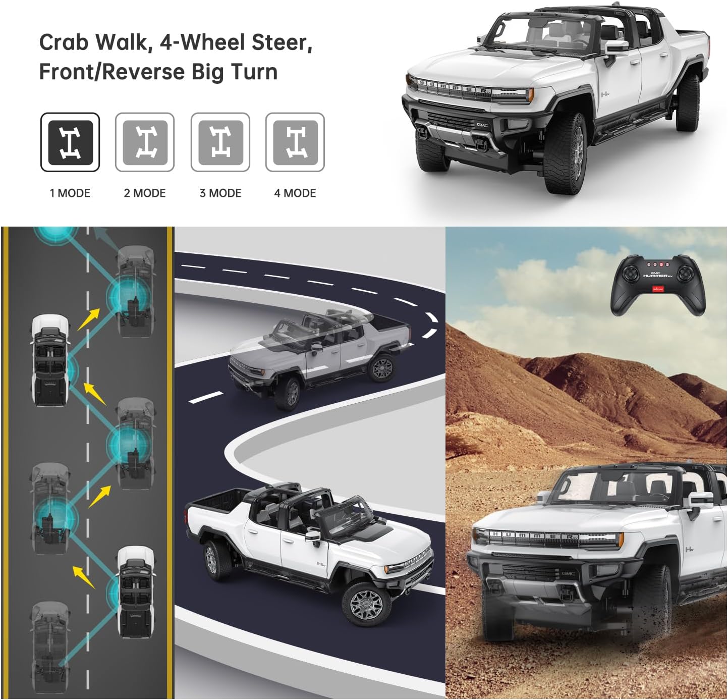 RASTAR 1:16 HUMMER EV R/C