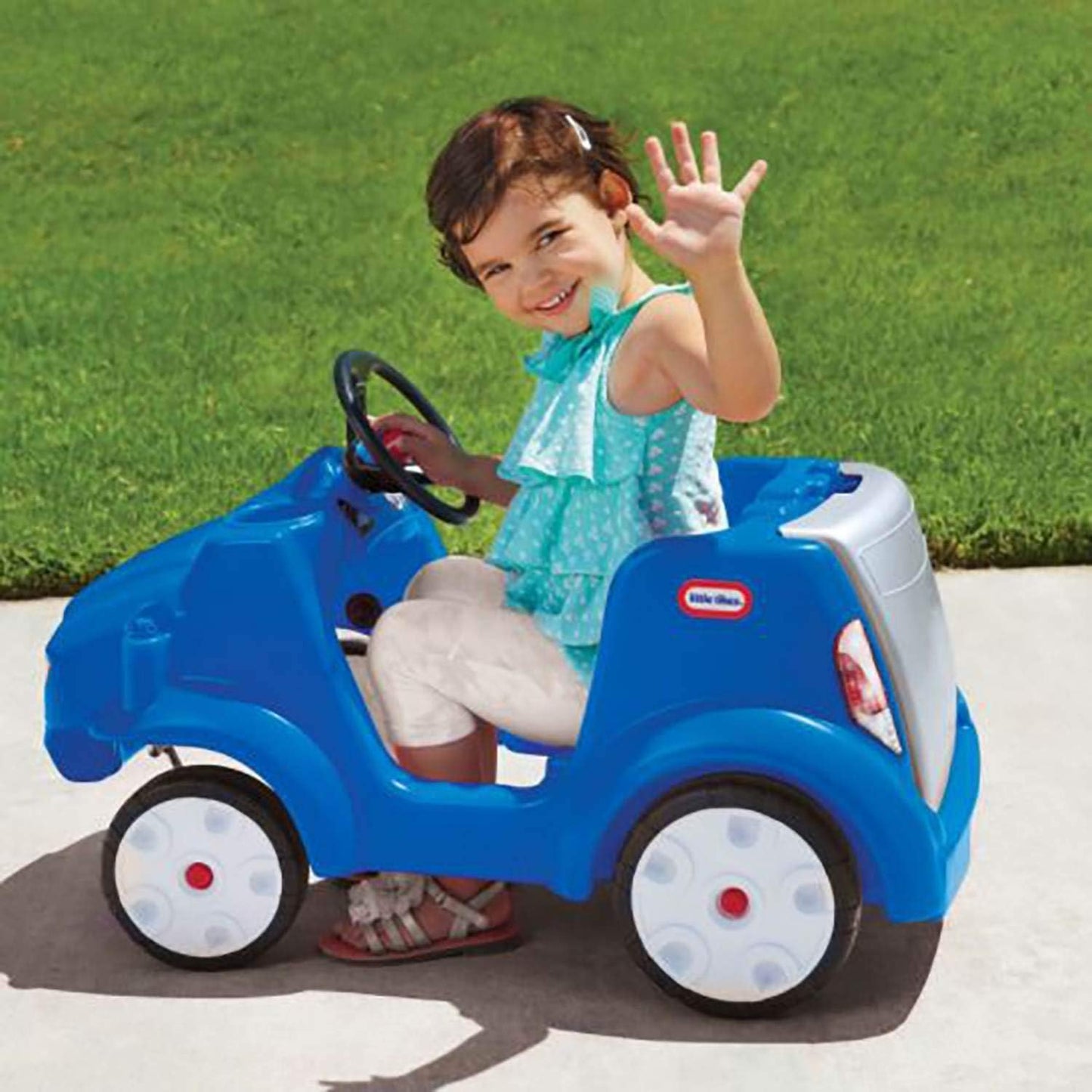Little Tikes Quiet Drive Buggy (Blue)
