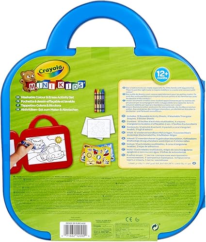 CRAYOLA MINI KIDS MON PREMIER PUPITRE EFFACABLE A SEC