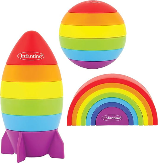 INFANTINO IMAGINATION STACKERS PLAYSET