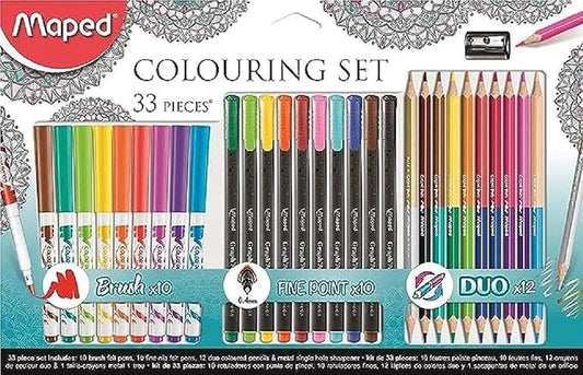 Maped 33 Pieces Colouring Set