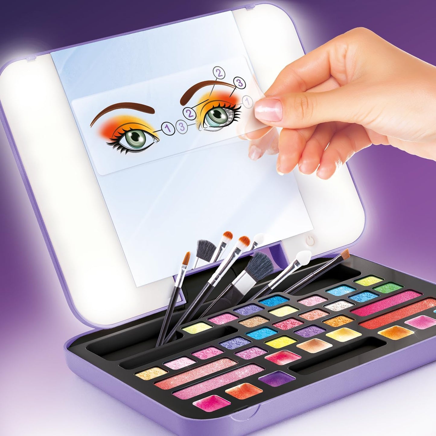 LIGHT-UP MAKE-UP CASE