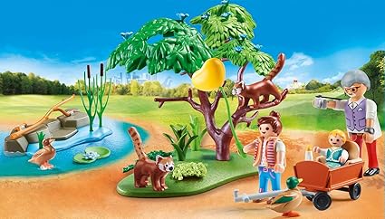 Playmobil Family Fun Red Panda Habitat (70344)