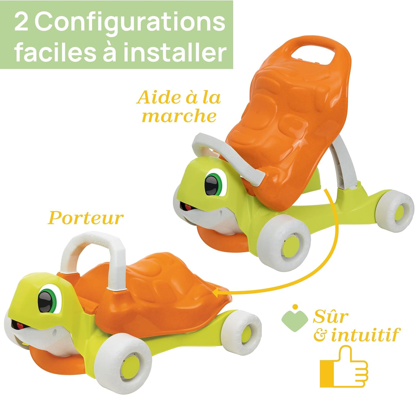 chicco ECO+ Toy Turtle Walk & Ride