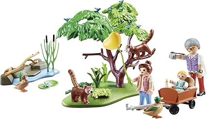 Playmobil Family Fun Red Panda Habitat (70344)