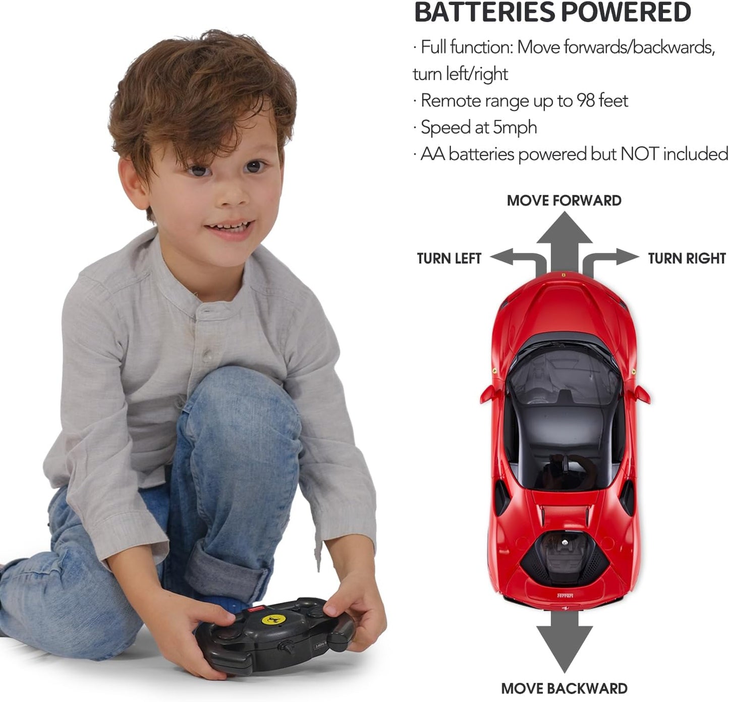 RASTAR 1:18 SF90 FERRARI R/C