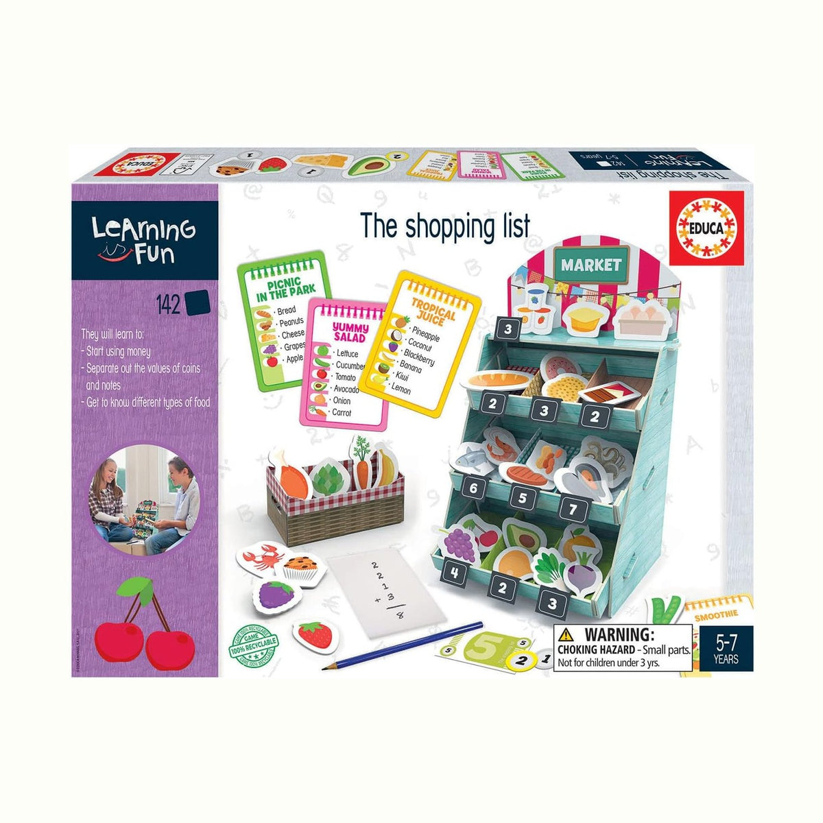 Educa - Learning is Fun, Shopping List by Educa