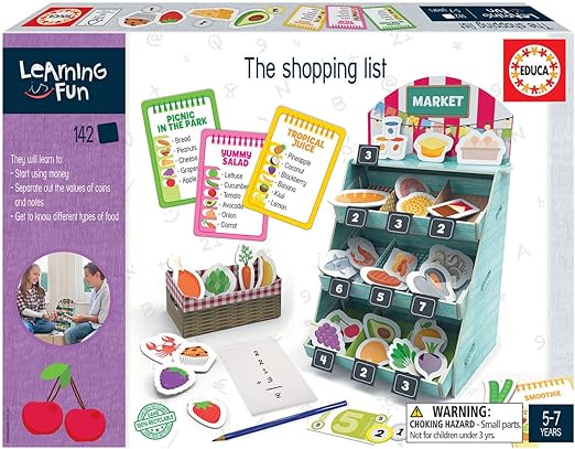 Educa - Learning is Fun, Shopping List