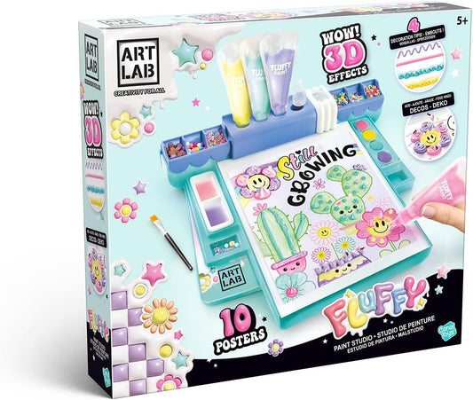 Art Lab Canal Toys Fluffy Painting Studio Set