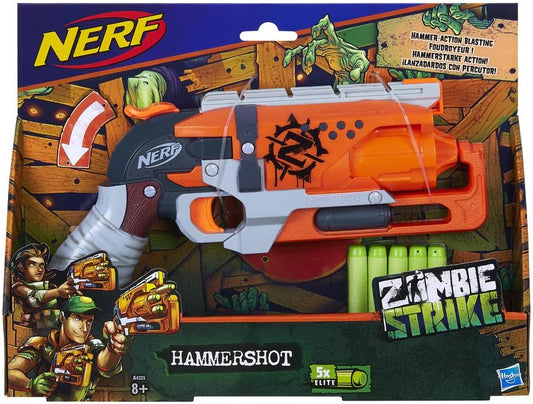 NERF Zombie Strike Hammershot Blaster