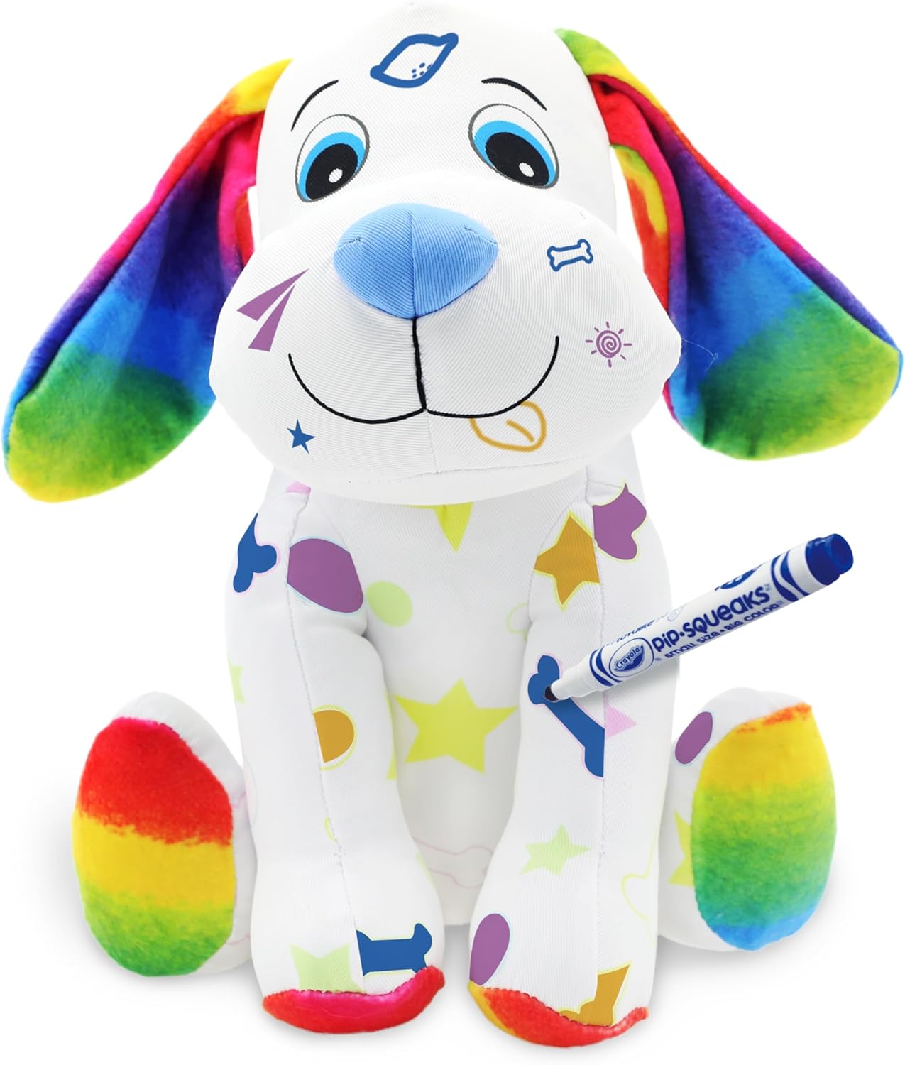 COLOUR ME PLUSH PUPPY