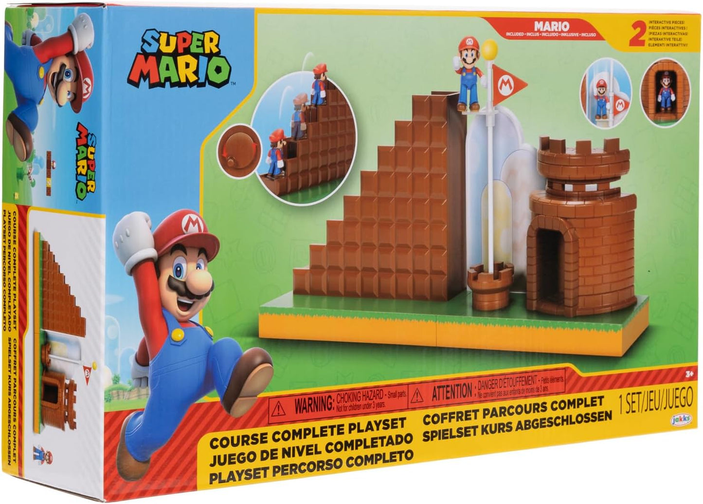 Super Mario Nintendo Course Complete Playset by JAKKS Pacific