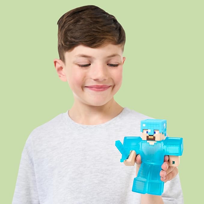 Heroes of Goo Jit Zu Minecraft Hero Pack - Steve with Diamond Armor & Sword by Moose