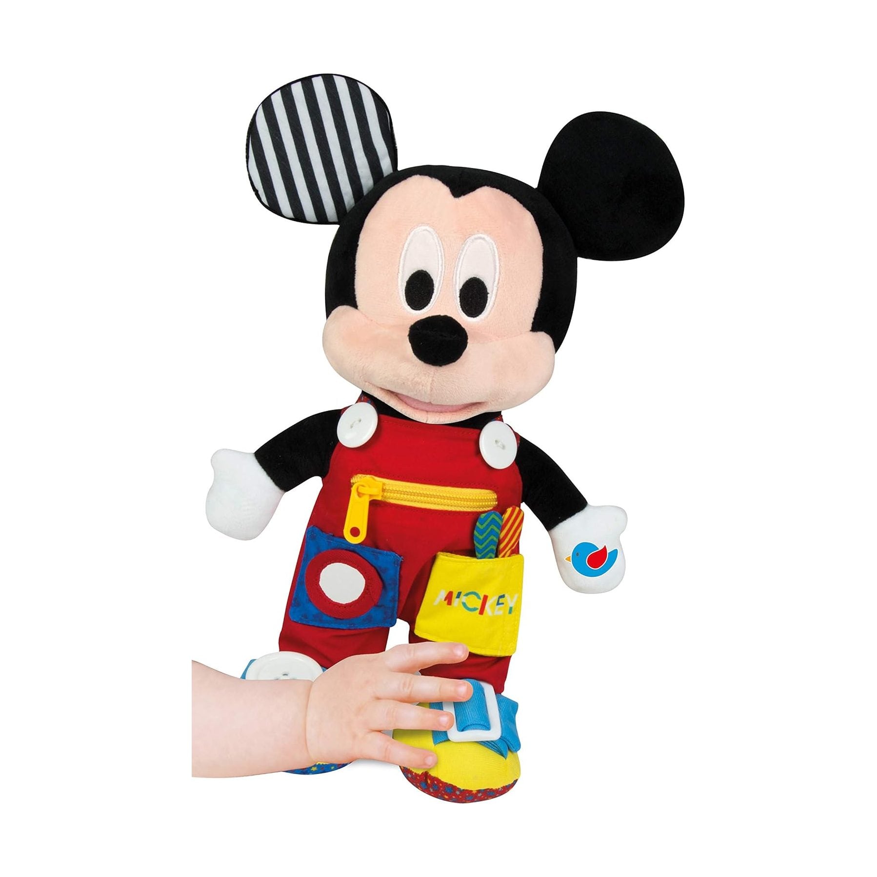 Clementoni Disney Baby Mickey Sensory Plush by Clementoni