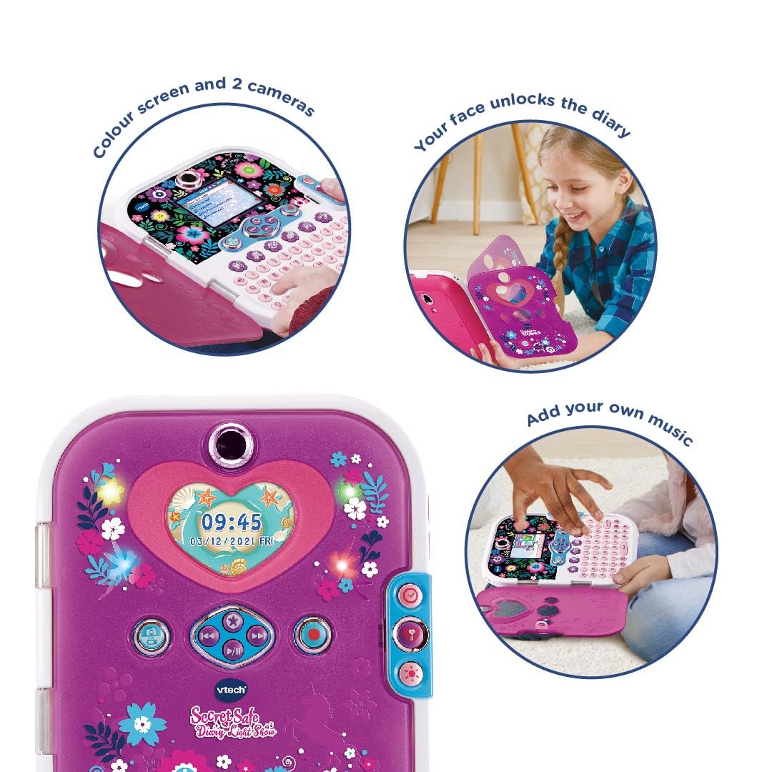 VTech Purple Secret Safe Diary Light Show