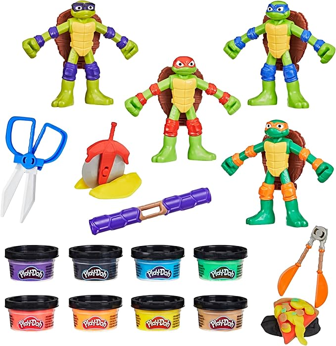 PLAY-DOH Teenage Mutant Ninja Turtles Cowabunga Creations