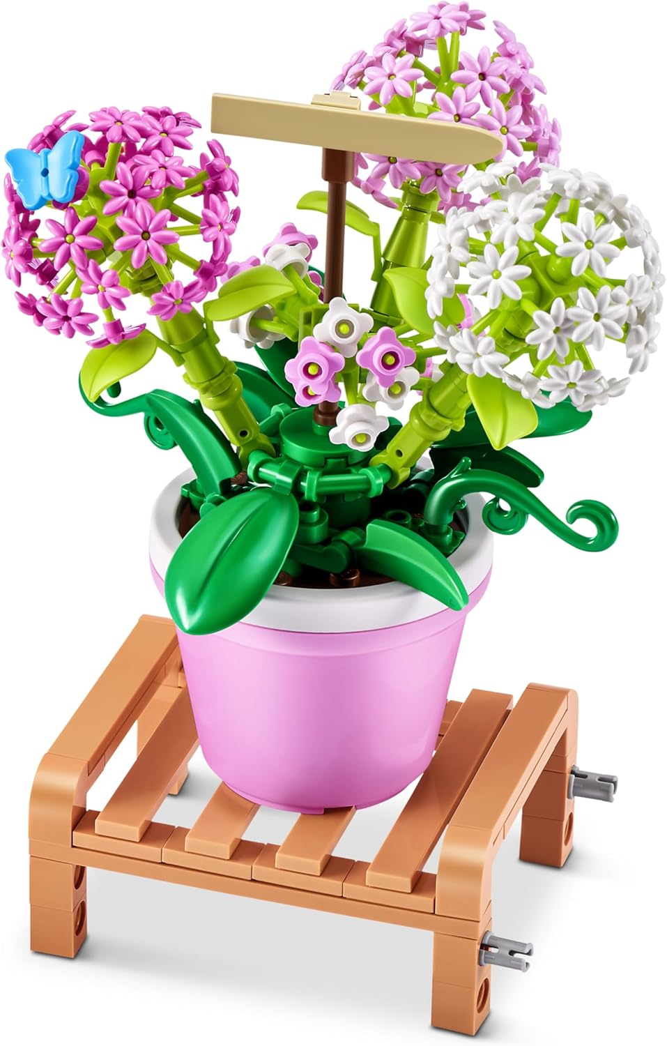 MAX Premium Garden Pot Plants Building Bricks Collection