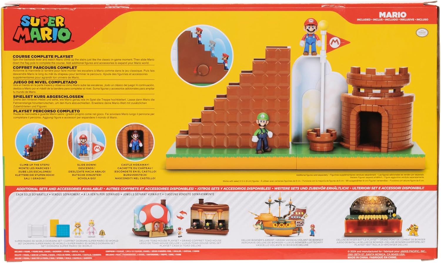 Super Mario Nintendo Course Complete Playset by JAKKS Pacific
