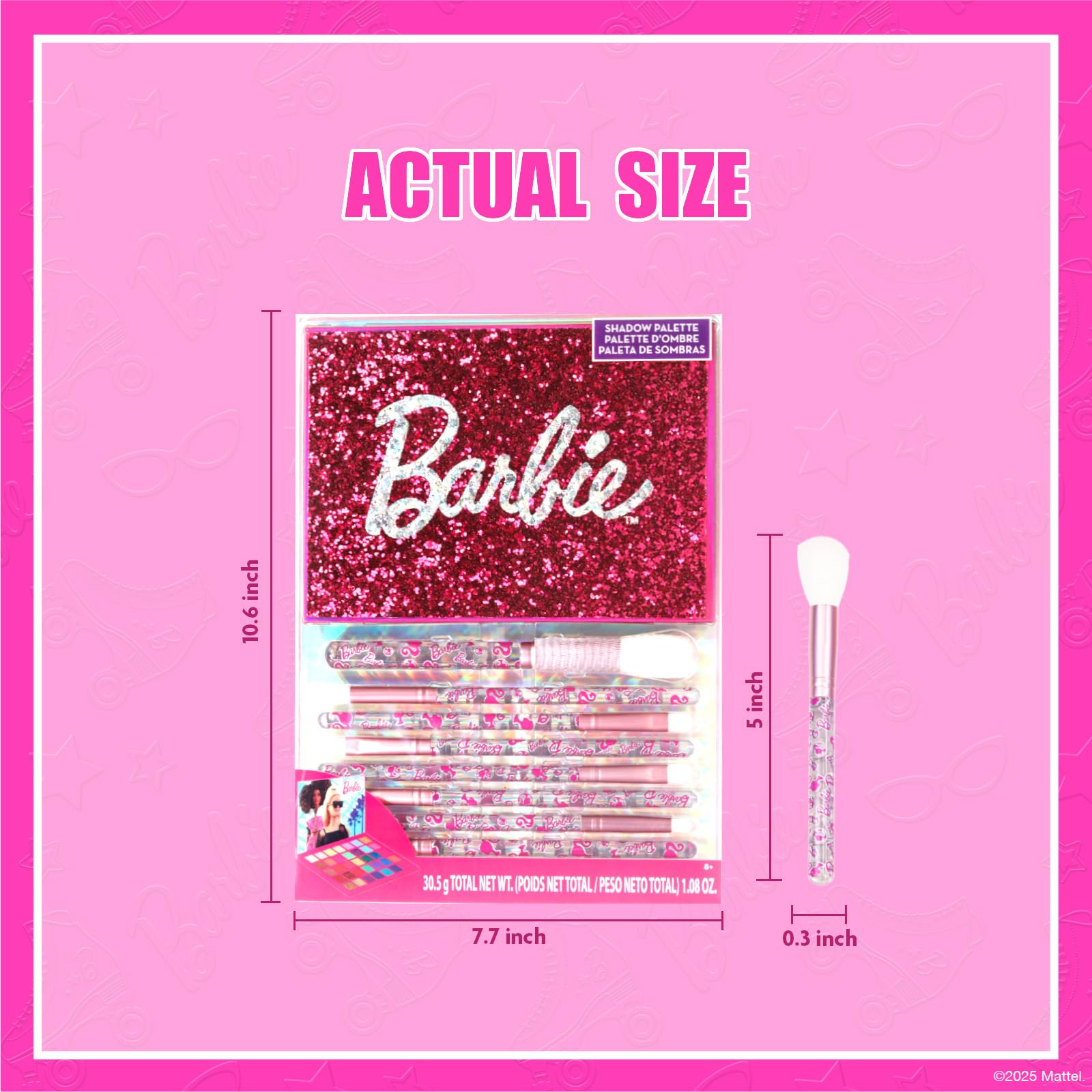 Townley Girl Barbie Shimmery Shadow Palette by Townley Girl