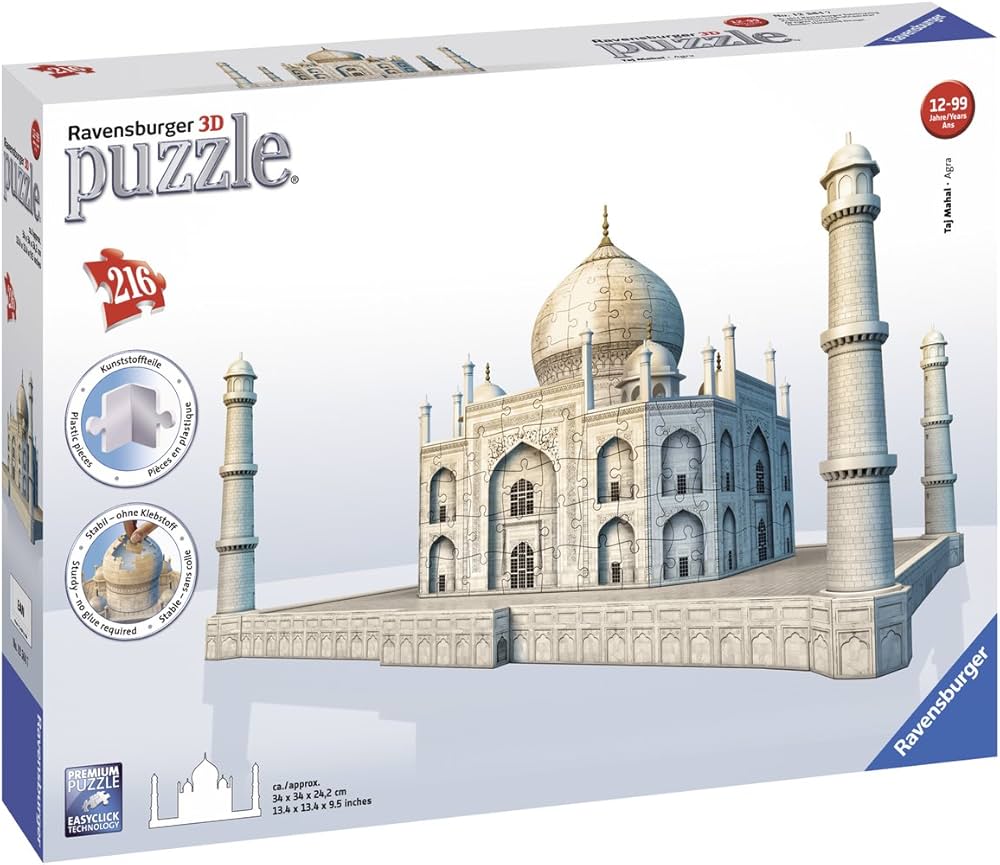 Ravensburger 3D Puzzle Taj Mahal by Ravensburger