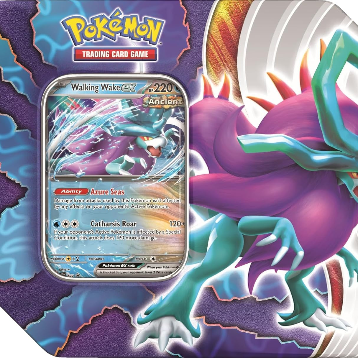 Pokemon TCG Paradox Clash Tin by The Pokémon Company