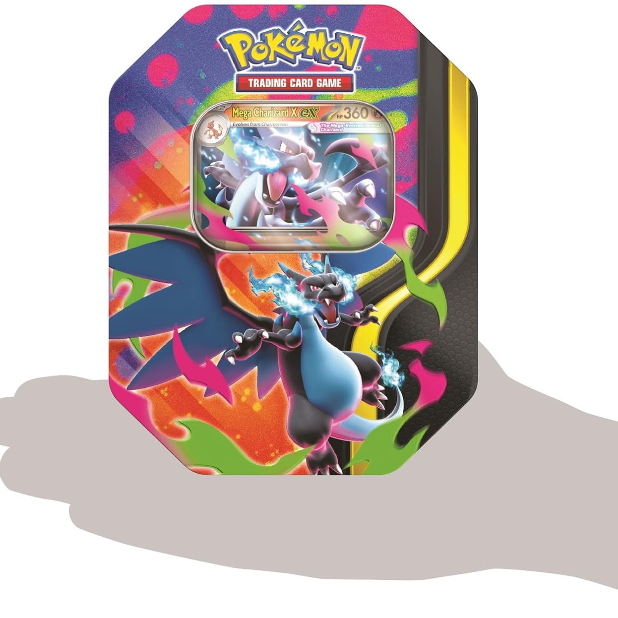 Pokémon TCG: Spring 2026 EX Tin Assortment (Mega Charizard) by The Pokémon Company