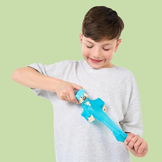 Heroes of Goo Jit Zu Minecraft Hero Pack - Steve with Diamond Armor & Sword by Moose