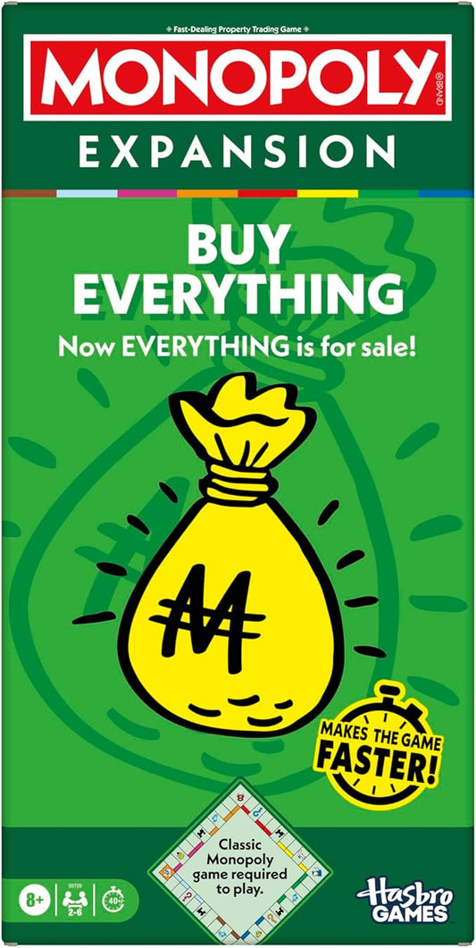 MONOPOLY EXPANSION BUY EVERYTHING