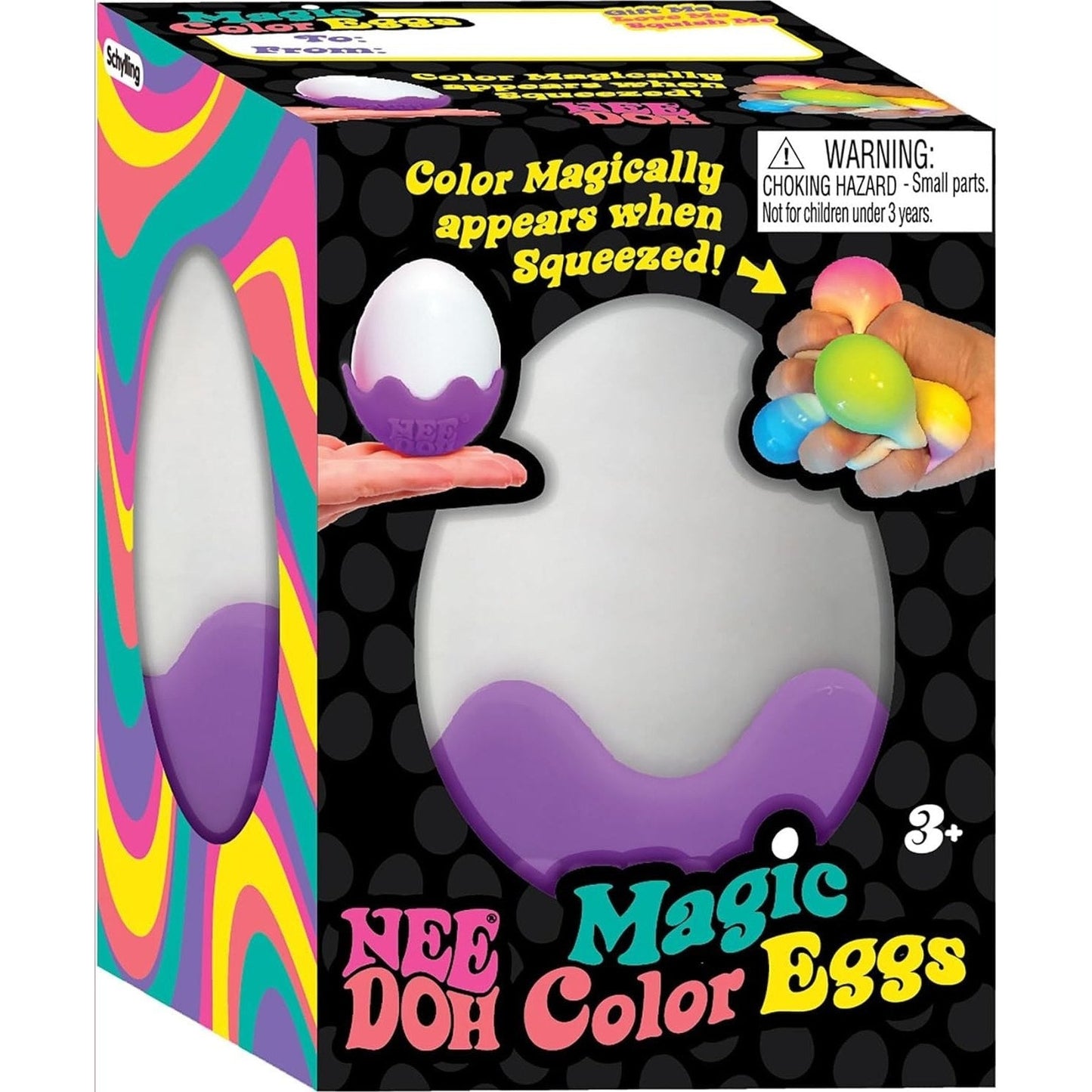 NeeDoh Magic Color Egg by Schylling