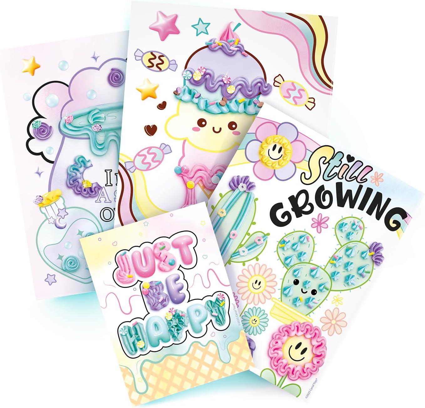 Art Lab Canal Toys Fluffy Painting Studio Set