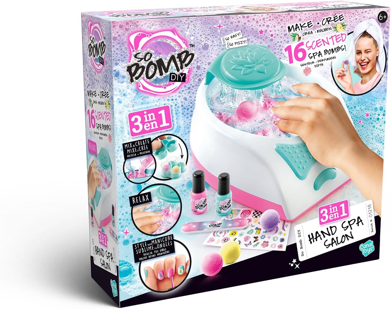 CANAL TOYS 3 IN 1 HAND SPA SALON