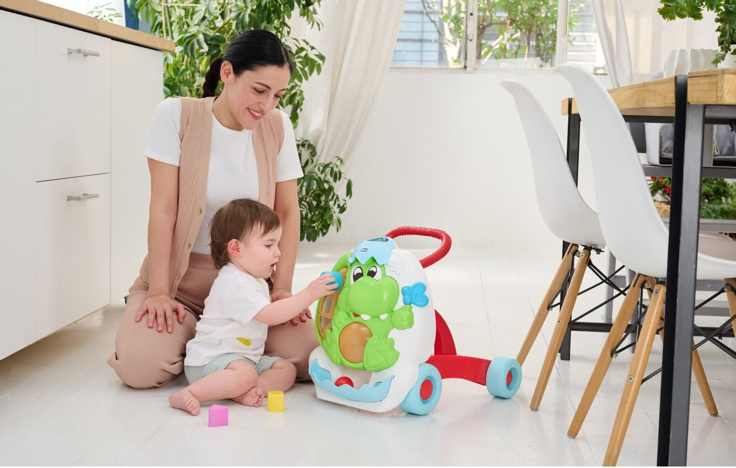 Chicco First Steps Dinosaur Shaped Toddler Walker