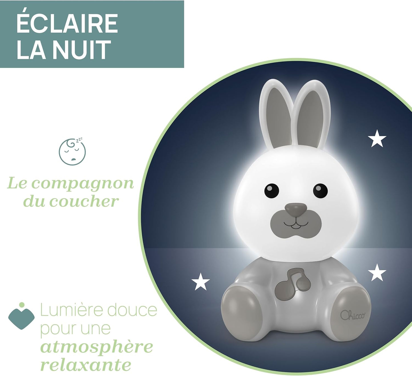 Chicco Night Light Rabbit Design