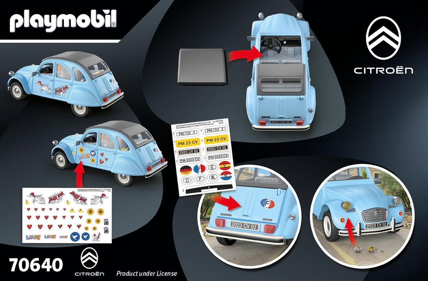 PLAYMOBIL Classic Car 70640 Citroën (70640)