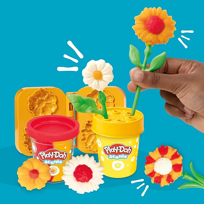 Play-Doh Sunflower and Daisy Flower