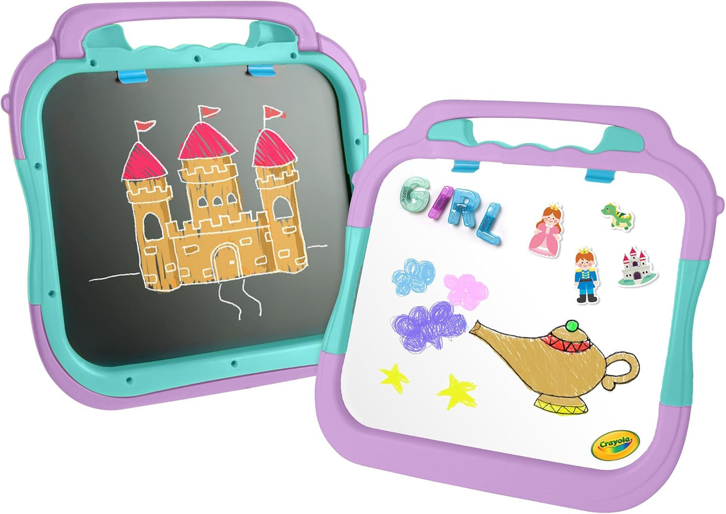 READY TO PLAY DOUBLE SIDED BOARD & STORYBOOK MAGNETIC PLAYSET
