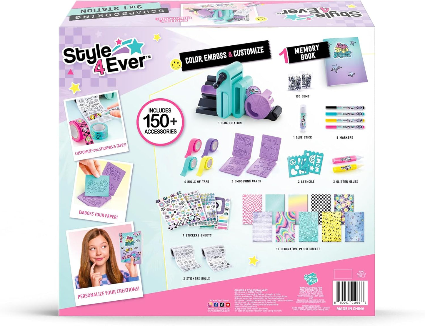 Canal Toys Style 4 Ever Scrapbooking Station