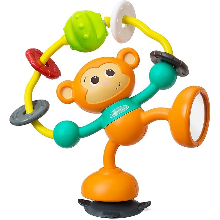 Infantino Monkey Stick & Spin High Chair Pal by NEW LAND