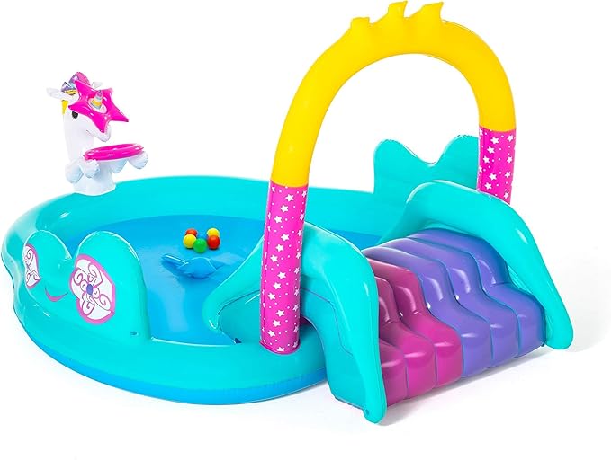 H2OGO! Bestway Magical Unicorn Pool Carriage Playset