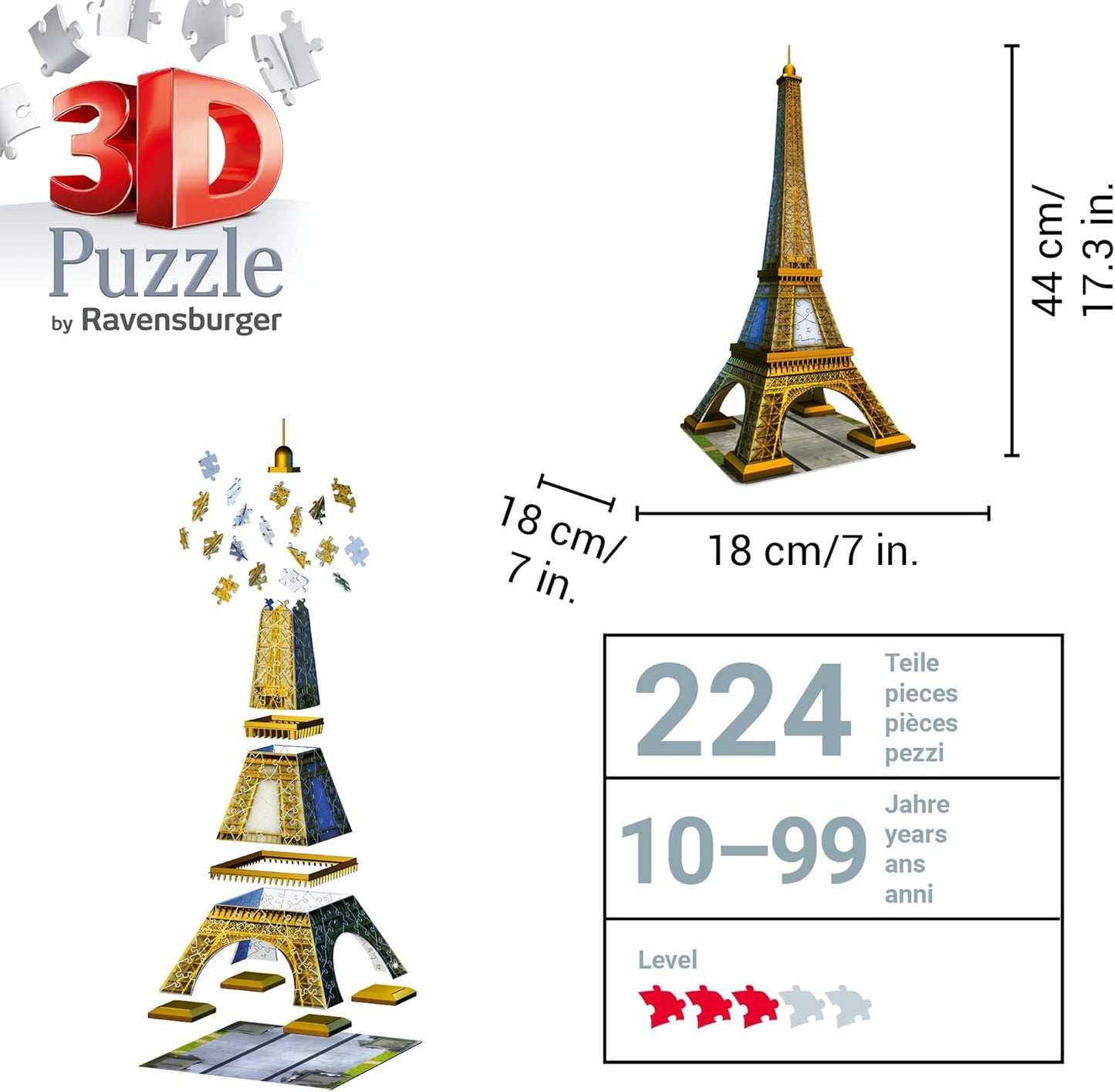 3D PUZZLE TOUR EIFFEL